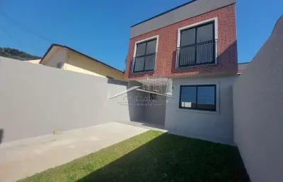 Casa com 3 quartos à venda na rua gênesis, 100, santa cândida, curitiba, 91 m2 por r$ 530.000