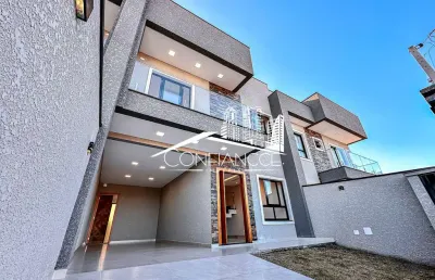Casa com 3 quartos à venda na rua teodoro santini pietrowski, 01, porto das laranjeiras, araucária, 108 m2 por r$ 950.000