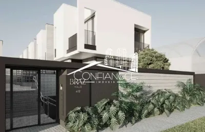 Casa em condomínio fechado com 3 quartos à venda na rua manoel das chagas lima, 412, são braz, curitiba, 101 m2 por r$ 1.050.000