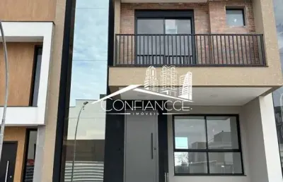 Casa em condomínio fechado com 3 quartos à venda na rua mário gomes cézar, 900, pinheirinho, curitiba, 217 m2 por r$ 1.550.000