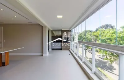 Apartamento com 4 quartos para alugar na rua josé cadilhe, 804, água verde, curitiba, 158 m2 por r$ 20.000