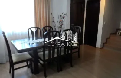Casa em condomínio fechado com 3 quartos à venda na rua tenente antônio pupo, 100, xaxim, curitiba, 90 m2 por r$ 510.000