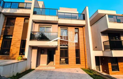 Casa em condomínio fechado com 3 quartos à venda na rua henrique itiberê da cunha, 982, bom retiro, curitiba, 166 m2 por r$ 899.000