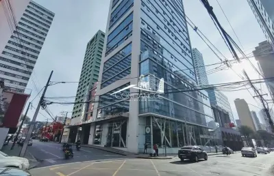 Sala comercial à venda na rua emiliano perneta, 822, centro, curitiba, 38 m2 por r$ 459.000