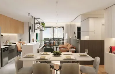 Apartamento com 3 quartos à venda na rua nicolau salomão, 430, tingui, curitiba, 73 m2 por r$ 646.200