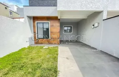 Casa com 3 quartos à venda na rua deputado arnaldo faivro busato, 100, afonso pena, são josé dos pinhais, 93 m2 por r$ 580.000