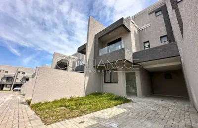 Casa em condomínio fechado com 3 quartos à venda na rua piauí, 1236, água verde, curitiba, 110 m2 por r$ 420.000