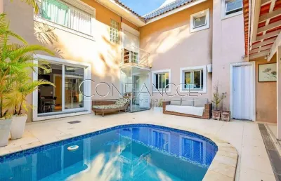 Casa em condomínio fechado com 4 quartos para alugar na rua virgínia dalabona, 100, orleans, curitiba, 189 m2 por r$ 10.000