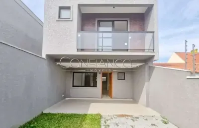 Casa com 3 quartos à venda na rua paula prevedello gusso, 100, boa vista, curitiba, 112 m2 por r$ 640.000
