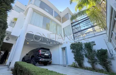 Casa com 7 quartos à venda na rua olavo bilac, 100, batel, curitiba, 400 m2 por r$ 4.800.000