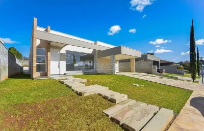 Casa em condomínio fechado com 3 quartos à venda na rua joão volpe, 1591, butiatuvinha, curitiba, 255 m2 por r$ 3.180.100