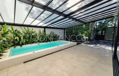 Casa em condomínio fechado com 4 quartos à venda na avenida hermógenes de assis feijó, 621, barra, balneário camboriú, 437 m2 por r$ 6.100.000