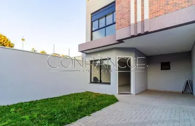 Casa em condomínio fechado com 3 quartos à venda na rua buriti, 100, uberaba, curitiba, 125 m2 por r$ 725.000