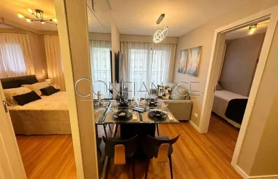 Apartamento com 2 quartos à venda na rua bororós, portão, curitiba, 39 m2 por r$ 480.000