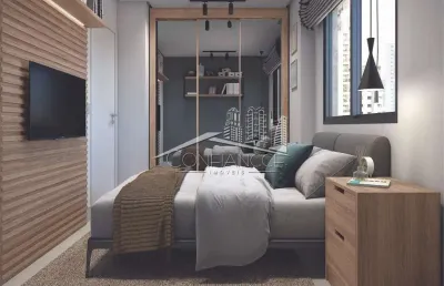 Apartamento com 2 quartos à venda na rua tibagi, 720, centro, curitiba, 34 m2 por r$ 356.497
