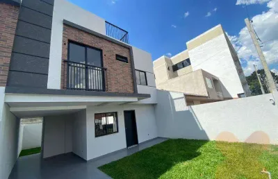 Sobrado à venda, 132 m² por r$ 695.000,00 - afonso pena - são josé dos pinhais/pr