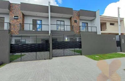 Sobrado à venda, 141 m² por r$ 829.000,00 - afonso pena - são josé dos pinhais/pr