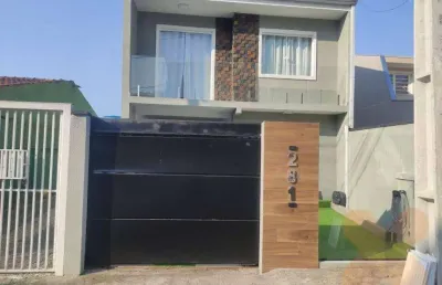 Sobrado com 3 dormitórios à venda, 100 m² por r$ 630.000,00 - parque da fonte - são josé dos pinhais/pr