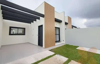 Casa com 3 dormitórios à venda - ouro fino - são josé dos pinhais/pr