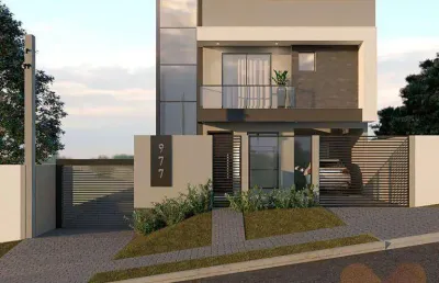 Sobrado com 4 dormitórios à venda, 191 m² por r$ 929.000,00 - bairro alto - curitiba/pr