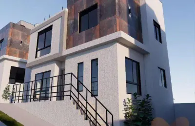 Sobrado à venda, 124 m² por r$ 900.000,00 - bairro alto - curitiba/pr