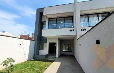 Sobrado com 3 dormitórios à venda, 162 m² por r$ 930.000,00 - cidade jardim - são josé dos pinhais/pr