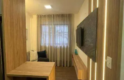 Studio à venda, 24 m² por r$ 419.870,11 - centro - curitiba/pr