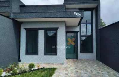 Casa com 3 dormitórios à venda, 96 m² por r$ 550.000,00 - nações - fazenda rio grande/pr