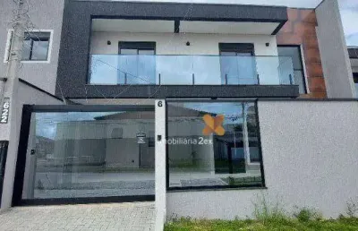 Sobrado com 3 dormitórios à venda, 162 m² por r$ 1.139.000,00 - cruzeiro - são josé dos pinhais/pr