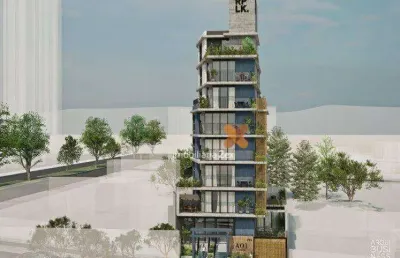 Studio com 1 dormitório à venda, 20 m²  - água verde - curitiba/pr