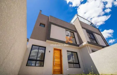 Sobrado com 3 dormitórios à venda, 147 m² por r$ 699.000,00 - lindóia - curitiba/pr