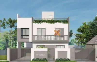 Sobrado com 3 dormitórios à venda, 100 m² por r$ 677.000,00 - xaxim - curitiba/pr