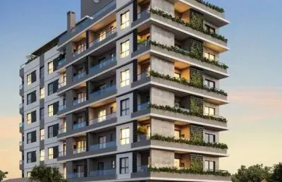Apartamento com 2 quartos à venda na rua professor joão mazzarotto, 526, capão raso, curitiba, 46 m2 por r$ 447.823