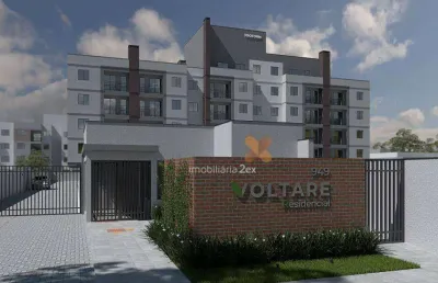 Apartamento com 2 dormitórios à venda, 46 m² por r$ 343.200,00 - vargem grande - pinhais/pr