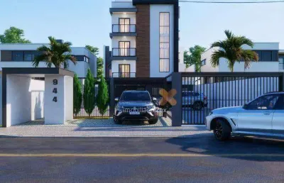 Apartamento com 3 dormitórios à venda, 74 m² por r$ 440.000,00 - parque da fonte - são josé dos pinhais/pr