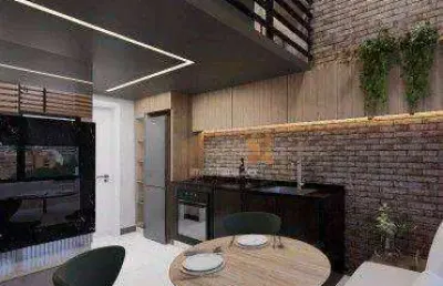 Studio com 1 dormitório à venda - jardim das américas - curitiba/pr