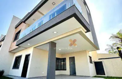 Sobrado com 3 dormitórios à venda - boneca do iguaçu - são josé dos pinhais/pr