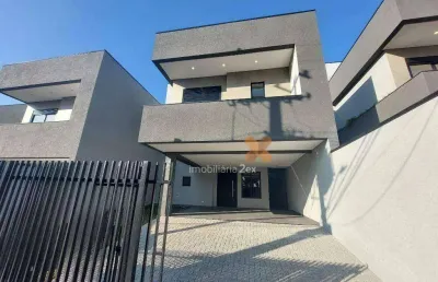 Sobrado com 3 dormitórios à venda, 162 m² por r$ 990.000,00 - aristocrata - são josé dos pinhais/pr