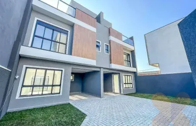 Sobrado com 3 dormitórios à venda, 138 m² por r$ 925.000,00 - jardim das américas - curitiba/pr