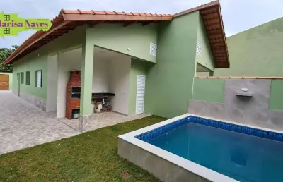 Casa com 2 dormitórios à venda, 64 m² por r$ 339.900,00 - jardim das palmeiras - itanhaém/sp