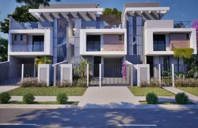 Sobrado à venda em curitiba-pr, água verde: 3 quartos, 1 suíte, 3 salas, 4 banheiros, 2 vagas de garagem, 182,92 m² de área.