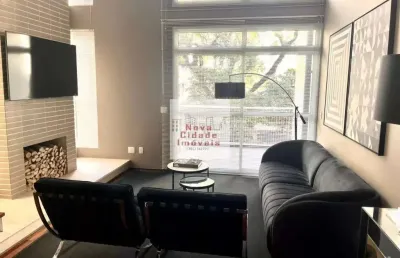 Jardins! loft de 90 m² todo mobiliado com 1 suíte, 2 vagas à venda - lo2665
