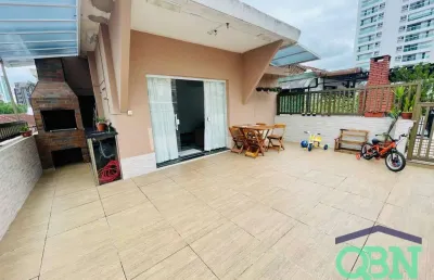 Cobertura à venda, 124 m² por r$ 650.000,00 - embaré - santos/sp