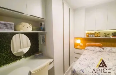 Exclusividade - maravilhoso apartamento novo - reformado - porteira fechada - 35m² úteis - centro de são vicente