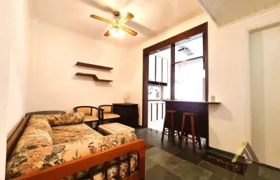 Apartamento à venda, 50 m² por r$ 469.000,00 - gonzaga - santos/sp