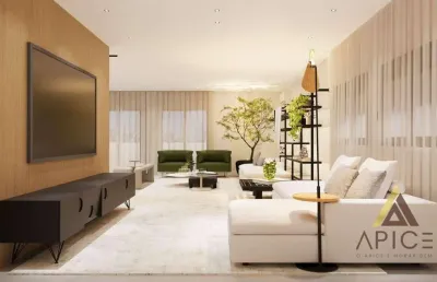 Maravilhoso apto. altíssimo padrão 100% retrofitado com 291m² úteis - 04 suítes 02 walk in closet - 06 w.c - varanda - 03 vagas - lazer completo