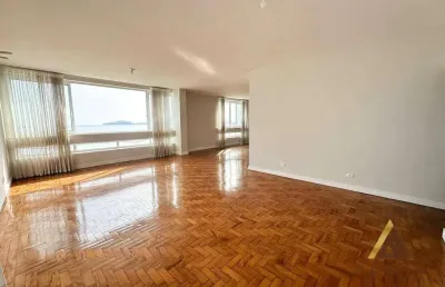 Apartamento à venda, 255 m² por r$ 2.670.000,00 - boqueirão - santos/sp