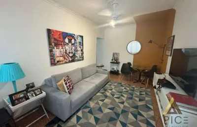 Oportunidade apartamento 2 dormitórios, 1 garagem, andar terreo, à venda, 90 m² por r$ 399.000 - campo grande - santos/sp