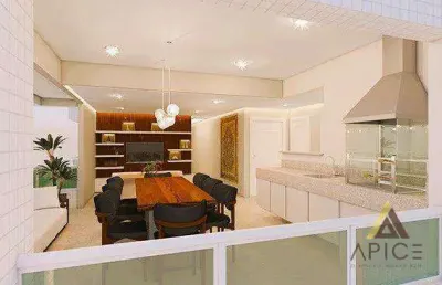 !!!oportunidade!!! apto em prédio lançamento (obras) com 117m² úteis -  03 suítes com varandas - varanda gourmet -  04 w.c - 02 vagas - lazer completo