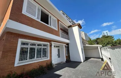 Sobrado para alugar, 290 m² por r$ 18.000,00/mês - ponta da praia - santos/sp